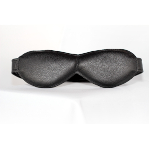 Padded Leather Bondage Blindfold