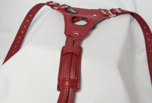 Minx Leather Strapon Harness